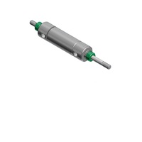 NUMATICS/AVENTICS ROUND LINE CYLINDER&lt;BR&gt;M SERIES 7/16&quot; BORE 3&quot; STROKE, DBL ACT, THRU ROD MNT
